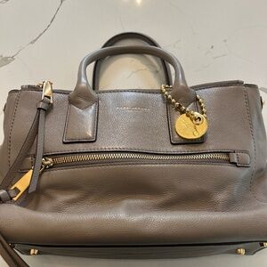 Marc Jacobs Gray Leather Satchel